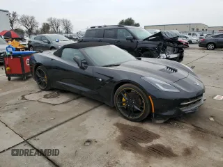 2019 Chevrolet Corvette 3LT with VIN 1G1YF3D70K5102004, listed as a Copart auction lot 84139064 with 51,769 mi miles and Salvage Title. Bid and sale history available at carsss.com. Image 4.
