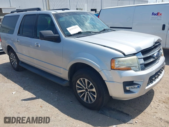 2015 Ford Expedition Max XLT with VIN 1FMJK1HT3FEF22261, listed as a IAAI auction lot 42312433 with 179,674 mi miles and . Bid and sale history available at DreamBid. Image 1.