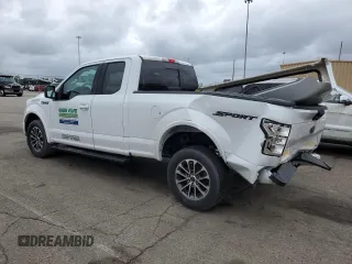 2019 Ford F-150 XL with VIN 1FTEX1CP1KFB02018, listed as a Copart auction lot 57113545 with 116,722 mi miles and Salvage title. Bid and sale history available at DreamBid. Image 2.