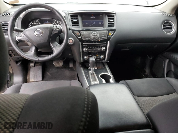 2019 Nissan Pathfinder SV z VIN 5N1DR2MM1KC578332, wystawiony jako Copart lot #51585115 z przebiegiem 113 522 mil mil oraz Szkoda całkowita • Salvage title. Historia ofert i sprzedaży dostępna na DreamBid. Obrazek 8.