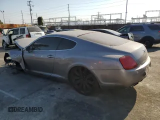 2007 Bentley Continental GT с VIN SCBCR73W77C049977, выставлен на аукционе Copart как лот 62533184 с пробегом Не указан миль и Списание • Salvage title. История ставок и продаж доступна на DreamBid. Изображение 2.