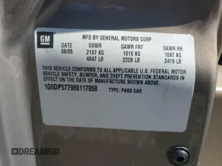 2006 Cadillac CTS with VIN 1G6DP577960117858, listed as a Copart auction lot 75737204 with 195,441 mi miles and Salvage Title. Bid and sale history available at carsss.com. Image 12.