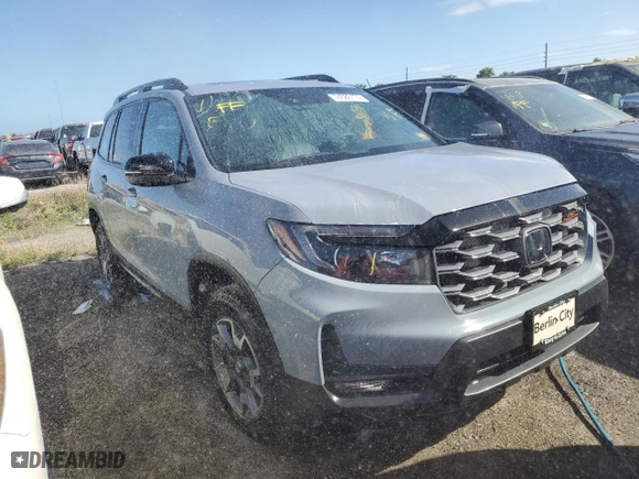 2023 Honda Passport TrailSport with VIN 5FNYF8H6XPB032314, listed as a Copart auction lot 74560174 with 26,973 mi miles and Non Repairable. Bid and sale history available at carsss.com. Image 4.