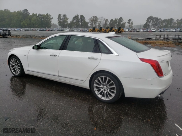 2016 Cadillac CT6 Luxury AWD with VIN 1G6KD5RS8GU151169, listed as a Copart auction lot 69258914 with 92,324 mi miles and Salvage Title. Bid and sale history available at carsss.com. Image 2.