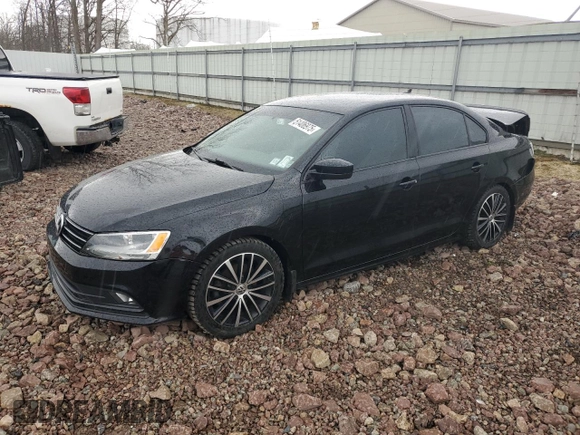 2015 Volkswagen Jetta Sport with VIN 3VWB17AJ2FM216375, listed as a Copart auction lot 51406975 with 148,496 mi miles and Salvage title. Bid and sale history available at DreamBid. Image 1.
