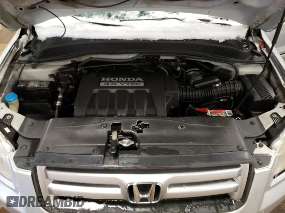 2007 Honda Pilot EX with VIN 5FNYF18457B018486, listed as a Copart auction lot 45153395 with 192,485 mi miles and Salvage Title. Bid and sale history available at DreamBid. Image 12.
