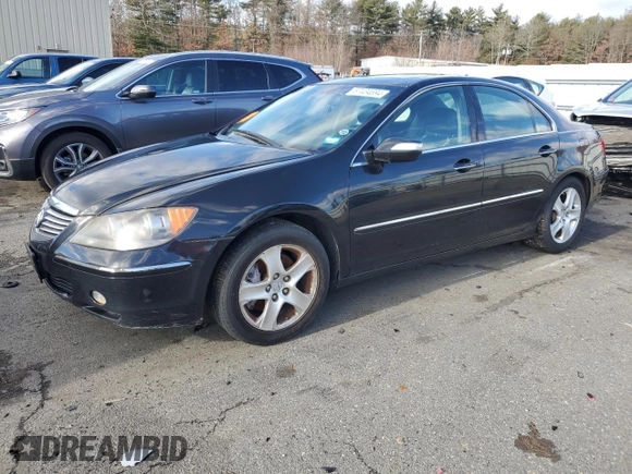 2006 Acura RL with VIN JH4KB16506C005975, listed as a Copart auction lot 87434694 with Not provided miles and Non repairable. Bid and sale history available at DreamBid. Image 1.