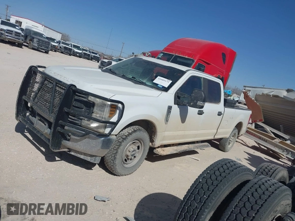 2019 Ford Super Duty F-250 SRW XL with VIN 1FT7W2A69KEC68823, listed as a IAAI auction lot 41689175 with 153,022 mi miles. Bid and sale history available at carsss.com. Image 14.