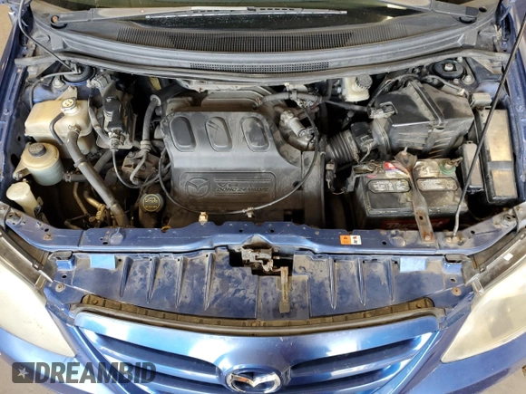2005 Mazda MPV LX z VIN JM3LW28A650543047, wystawiony jako Copart lot #68683744 z przebiegiem 298 524 mil mil oraz Szkoda całkowita • Salvage title. Historia ofert i sprzedaży dostępna na DreamBid. Obrazek 12.
