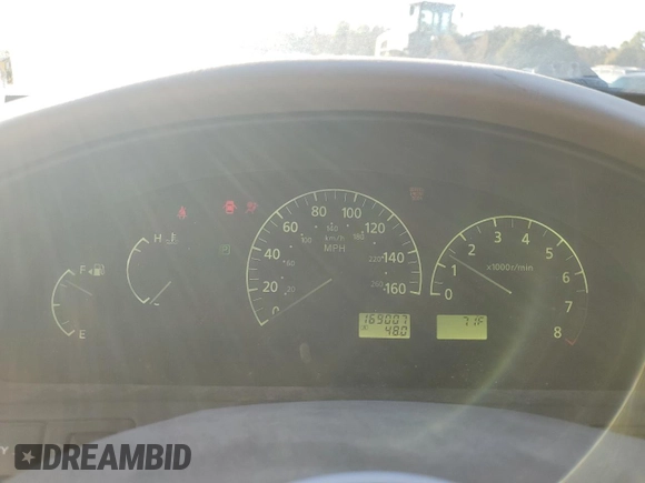 2002 Infiniti I35 Luxury with VIN JNKDA31A62T014458, listed as a Copart auction lot 77677764 with 169,007 mi miles and Salvage Title. Bid and sale history available at DreamBid. Image 9.