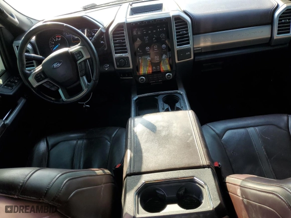2017 Ford Super Duty F-250 SRW Lariat with VIN 1FT7W2BT3HEB46956, listed as a Copart auction lot 48768225 with 192,893 mi miles and Salvage Title. Bid and sale history available at carsss.com. Image 8.