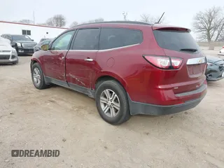 2015 Chevrolet Traverse LT with VIN 1GNKVHKD6FJ191913, listed as a IAAI auction lot 41524150 with 148,066 mi miles and . Bid and sale history available at DreamBid. Image 3.