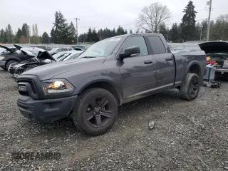 2023 Ram 1500 Warlock z VIN 1C6RR7GG0PS563337, wystawiony jako Copart lot #81320564 z przebiegiem 8 047 mil mil oraz Szkoda całkowita • Salvage title. Historia ofert i sprzedaży dostępna na DreamBid. Obrazek 1.
