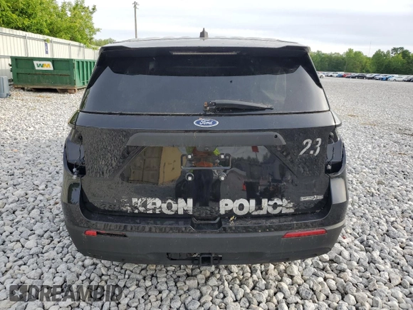 2023 Ford Explorer with VIN 1FM5K8AC2PGC19062, listed as a Copart auction lot 58402075 with Not provided miles and Clean title. Bid and sale history available at DreamBid. Image 6.