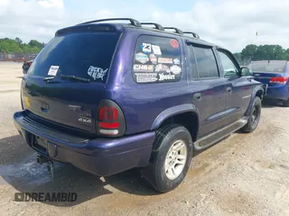 1999 Dodge Durango with VIN 1B4HS28Y4XF614928, listed as a IAAI auction lot 42566074 with 340,175 mi miles and . Bid and sale history available at DreamBid. Image 4.