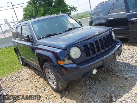 2012 Jeep Patriot Sport with VIN 1C4NJRBB6CD578865, listed as a IAAI auction lot 42409173 with 173,975 mi miles and . Bid and sale history available at DreamBid. Image 1.