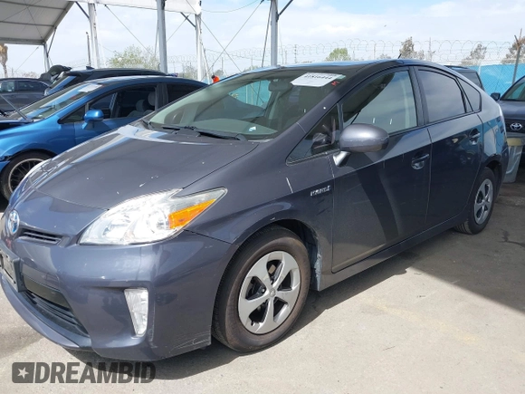 2015 Toyota Prius Four with VIN JTDKN3DUXF1998203, listed as a IAAI auction lot 41816444 with 99,839 mi miles. Bid and sale history available at carsss.com. Image 2.