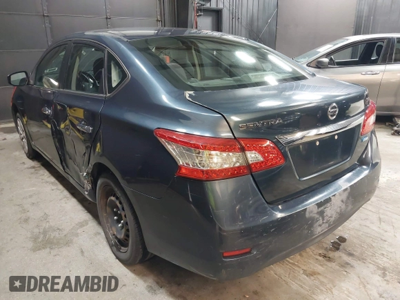 2014 Nissan Sentra S with VIN 3N1AB7AP4EL667685, listed as a IAAI auction lot 41697557 with 133,447 mi miles and . Bid and sale history available at DreamBid. Image 3.