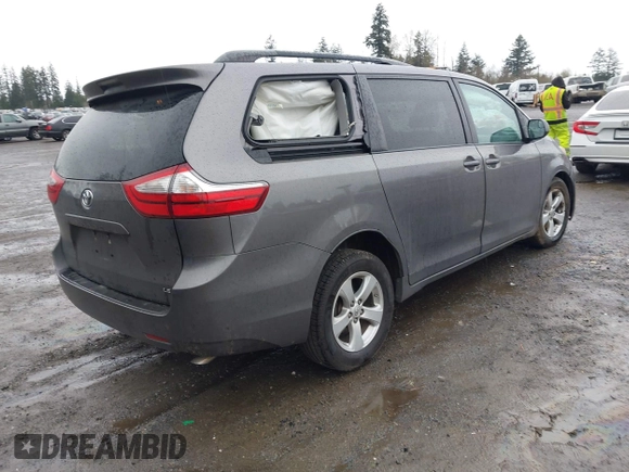 2015 Toyota Sienna LE AAS with VIN 5TDKK3DC3FS635681, listed as a IAAI auction lot 41988400 with 122,669 mi miles and . Bid and sale history available at DreamBid. Image 4.