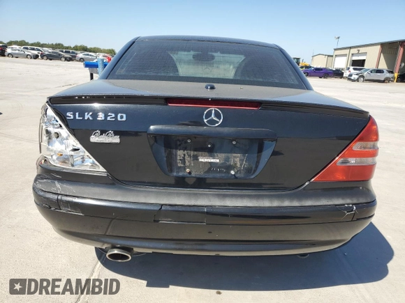 2004 Mercedes-Benz SLK-Class with VIN WDBKK65F24F306069, listed as a Copart auction lot 68791864 with 99,835 mi miles and Salvage Title. Bid and sale history available at carsss.com. Image 6.