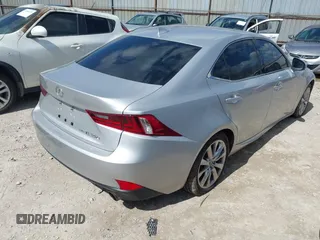 2015 Lexus IS 250 with VIN JTHCF1D22F5028406, listed as a IAAI auction lot 41863978 with 144,451 mi miles and . Bid and sale history available at DreamBid. Image 4.