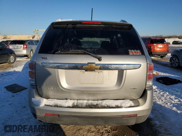 2007 Chevrolet Equinox LT with VIN 2CNDL73F276244246, listed as a Copart auction lot 44781075 with 127,791 mi miles and Salvage Title. Bid and sale history available at carsss.com. Image 6.