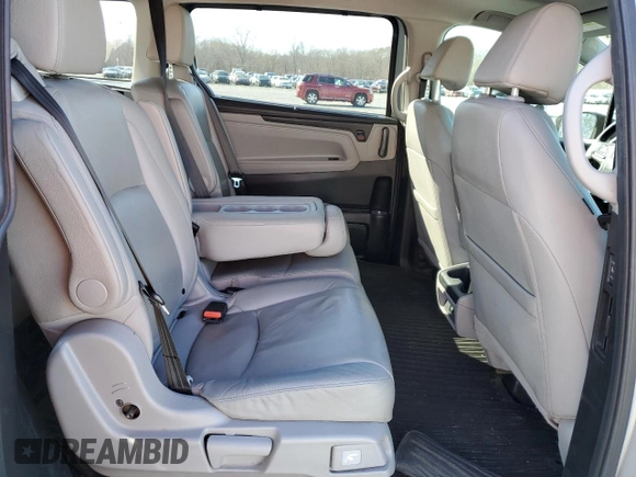 2019 Honda Odyssey EX-L with VIN 5FNRL6H77KB118277, listed as a Copart auction lot 48949955 with 166,843 mi miles and Salvage Title. Bid and sale history available at DreamBid. Image 11.