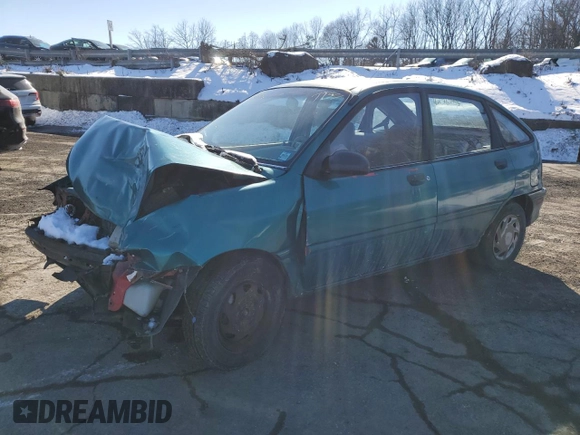 1994 Ford Aspire z VIN KNJLT06H6R6107062, wystawiony jako Copart lot #42765995 z przebiegiem Nie podano mil oraz Szkody całkowita. Historia ofert i sprzedaży dostępna na DreamBid. Obrazek 1.