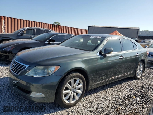 2007 Lexus LS 460 with VIN JTHBL46F775038825, listed as a Copart auction lot 64790895 with 210,011 mi miles and Clean title. Bid and sale history available at DreamBid. Image 1.