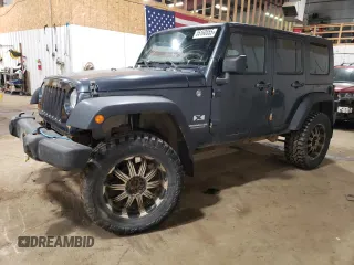 2007 Jeep Wrangler Unlimited X with VIN 1J4GA39107L228334, listed as a Copart auction lot 55160555 with 53,966 mi miles and Clean Title. Bid and sale history available at DreamBid. Image 1.