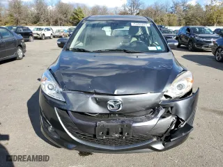 2015 Mazda Mazda5 Grand Touring with VIN JM1CW2DL8F0180607, listed as a Copart auction lot 75585224 with 47,954 mi miles and Salvage Title. Bid and sale history available at carsss.com. Image 5.