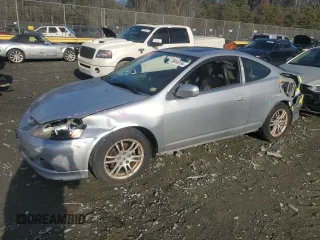 2006 Acura RSX with VIN JH4DC54886S001334, listed as a Copart auction lot 79616134 with 93,534 mi miles and Salvage Title. Bid and sale history available at carsss.com. Image 1.