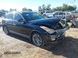 2011 Infiniti EX Journey with VIN JN1AJ0HP4BM801063, listed as a IAAI auction lot 41841520 with 159,802 mi miles. Bid and sale history available at carsss.com. Image 1.