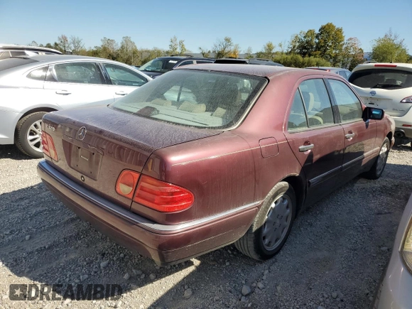 1998 Mercedes-Benz E-Class with VIN WDBJF65F1WA437851, listed as a Copart auction lot 74828054 with 189,748 mi miles and Salvage Title. Bid and sale history available at carsss.com. Image 3.