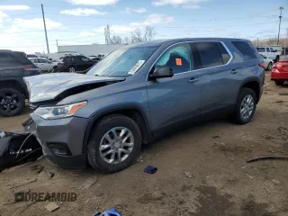 2020 Chevrolet Traverse LS z VIN 1GNERFKW5LJ155505, wystawiony jako Copart lot #53443015 z przebiegiem 161 816 mil mil oraz Nie do naprawy • Non repairable. Historia ofert i sprzedaży dostępna na DreamBid. Obrazek 1.