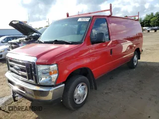 2008 Ford Econoline Cargo Commercial with VIN 1FTNE14W78DA71180, listed as a Copart auction lot 70028314 with Not Provided miles and Salvage Title. Bid and sale history available at carsss.com. Image 1.