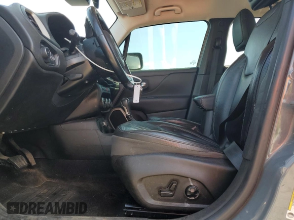 2017 Jeep Renegade Limited with VIN ZACCJADB8HPG19172, listed as a Copart auction lot 53500165 with 63,046 mi miles and Salvage title. Bid and sale history available at DreamBid. Image 7.