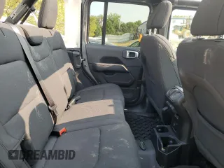 2020 Jeep Wrangler Unlimited Sahara with VIN 1C4HJXEM2LW337002, listed as a Copart auction lot 71056504 with 0 mi miles and Salvage Title. Bid and sale history available at carsss.com. Image 10.