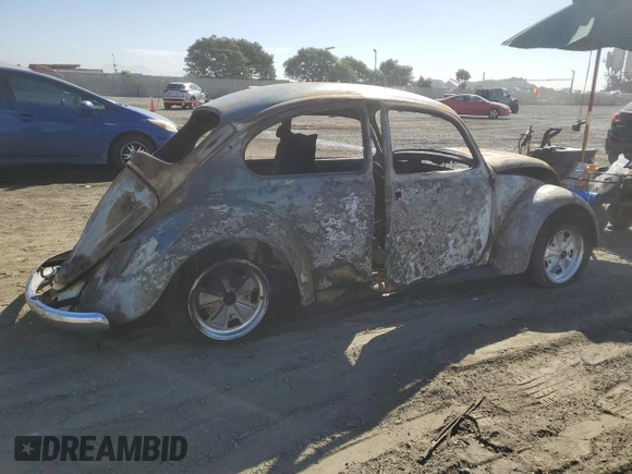 1965 Volkswagen Beetle with VIN 115503452, listed as a Copart auction lot 77280884 with Not Provided miles and Non Repairable. Bid and sale history available at DreamBid. Image 3.