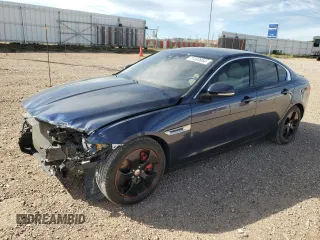 2018 Jaguar XE 25t with VIN SAJAR4FX7JCP33458, listed as a Copart auction lot 71593654 with 48,065 mi miles and Salvage Title. Bid and sale history available at carsss.com. Image 1.