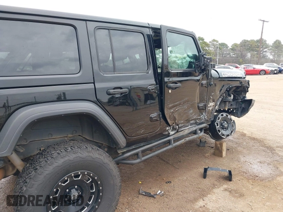 2018 Jeep Wrangler Unlimited Sport with VIN 1C4HJXDN6JW190027, listed as a IAAI auction lot 41351708 with 59,315 mi miles and . Bid and sale history available at DreamBid. Image 19.