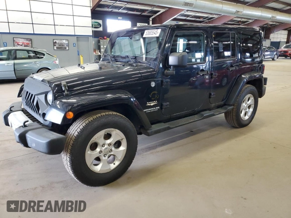 2015 Jeep Wrangler Unlimited Sahara with VIN 1C4BJWEG3FL614305, listed as a Copart auction lot 53685545 with 152,295 mi miles and Clean Title. Bid and sale history available at carsss.com. Image 1.