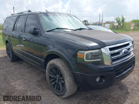2013 Ford Expedition Max Limited with VIN 1FMJK1K51DEF66234, listed as a IAAI auction lot 42514426 with 251,655 mi miles and . Bid and sale history available at DreamBid. Image 1.