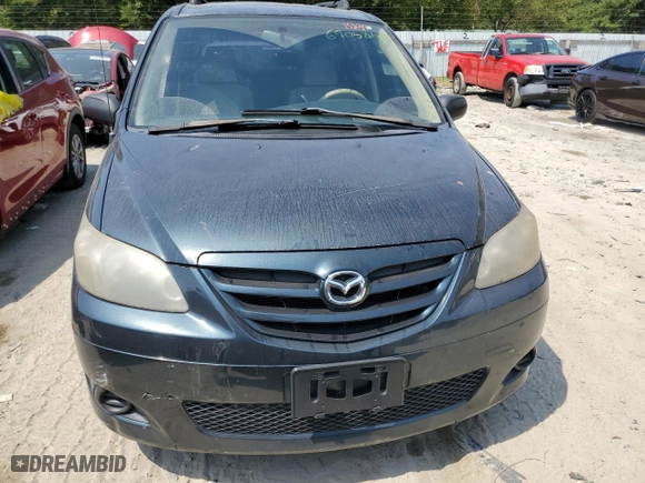 2004 Mazda MPV LX with VIN JM3LW28A640519362, listed as a Copart auction lot 69058184 with 212,632 mi miles and Non Repairable. Bid and sale history available at carsss.com. Image 5.