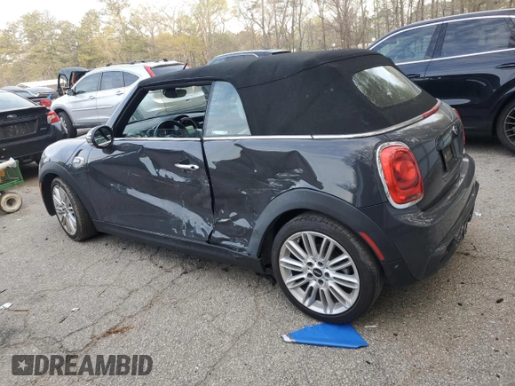 2019 MINI Convertible Cooper S z VIN WMWWG9C53K3E40166, wystawiony jako Copart lot #50588705 z przebiegiem 32 886 mil mil oraz Szkoda całkowita • Salvage title. Historia ofert i sprzedaży dostępna na DreamBid. Obrazek 2.