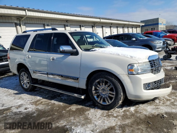 2008 Lincoln Navigator z VIN 5LMFU28548LJ01183, wystawiony jako Copart lot #46277525 z przebiegiem 204 331 mil mil oraz Szkoda całkowita • Salvage title. Historia ofert i sprzedaży dostępna na DreamBid. Obrazek 4.