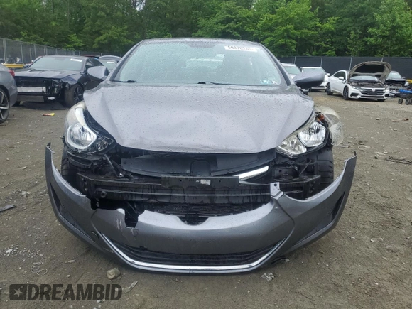 2016 Hyundai Elantra SE with VIN KMHDH4AE1GU645900, listed as a Copart auction lot 56378265 with 40,206 mi miles and Salvage title. Bid and sale history available at DreamBid. Image 5.