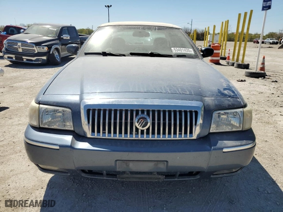 2007 Mercury Grand Marquis LS with VIN 2MEFM75V37X640967, listed as a Copart auction lot 53401435 with 141,453 mi miles and Clean Title. Bid and sale history available at carsss.com. Image 5.