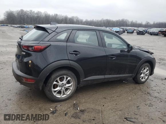 2019 Mazda CX-3 Sport with VIN JM1DKFB76K0410555, listed as a Copart auction lot 46980885 with 12,434 mi miles and Salvage Title. Bid and sale history available at DreamBid. Image 3.