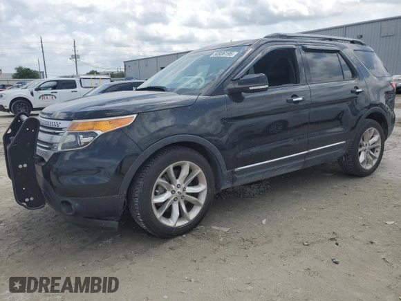 2015 Ford Explorer XLT with VIN 1FM5K7D80FGC22140, listed as a Copart auction lot 50936195 with 126,481 mi miles and Salvage Title. Bid and sale history available at DreamBid. Image 1.
